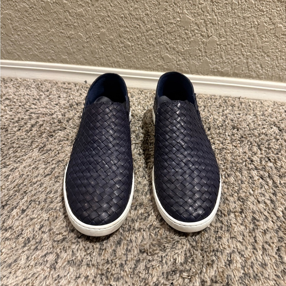 Stefano Gamba Alligator Print Slip On Shoes